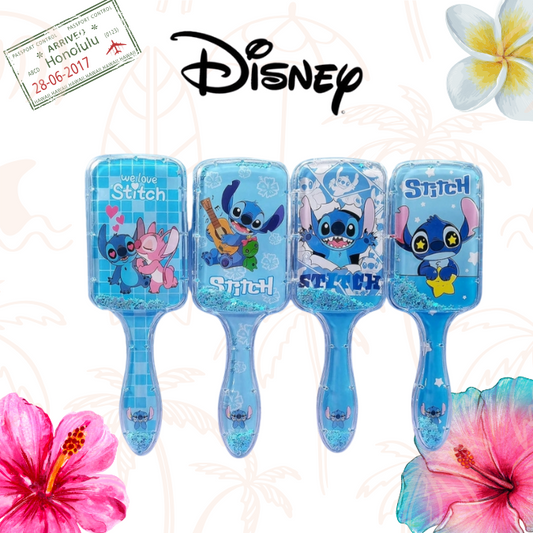 Perie de păr haioasă pentru copii cu design Stitch Disney