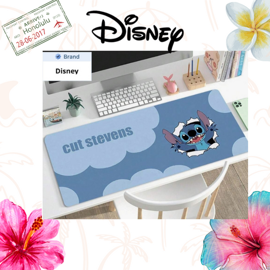Mousepad spatios cu suprafata anti-alunecare cu design Stitch Disney