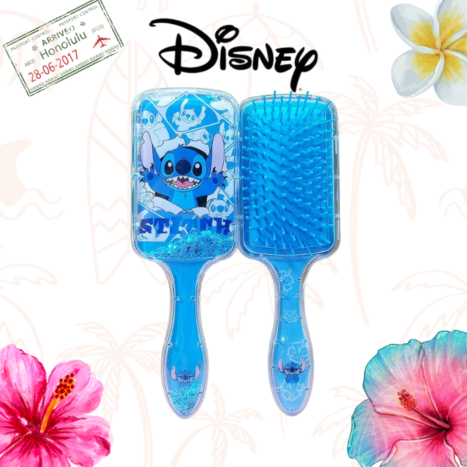 Perie de păr haioasă pentru copii cu design Stitch Disney